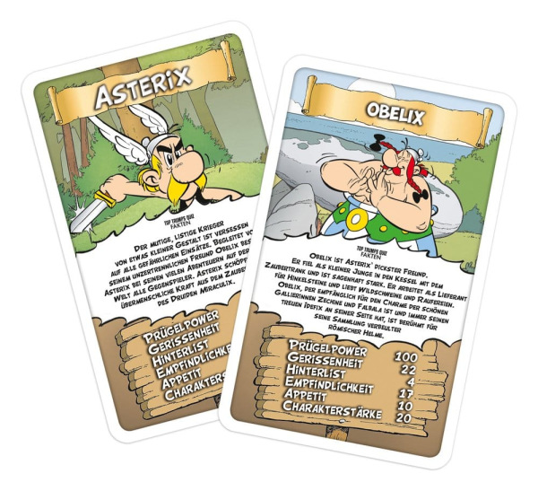 Asterix Card Game Top Trumps *German Version* 1