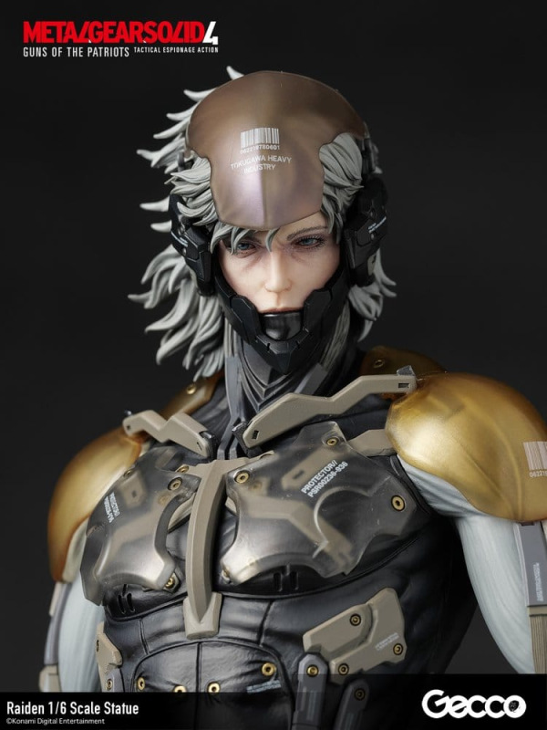 Metal Gear Solid 4 Guns of the Patriots Statue 1/6 Raiden 32 cm 5