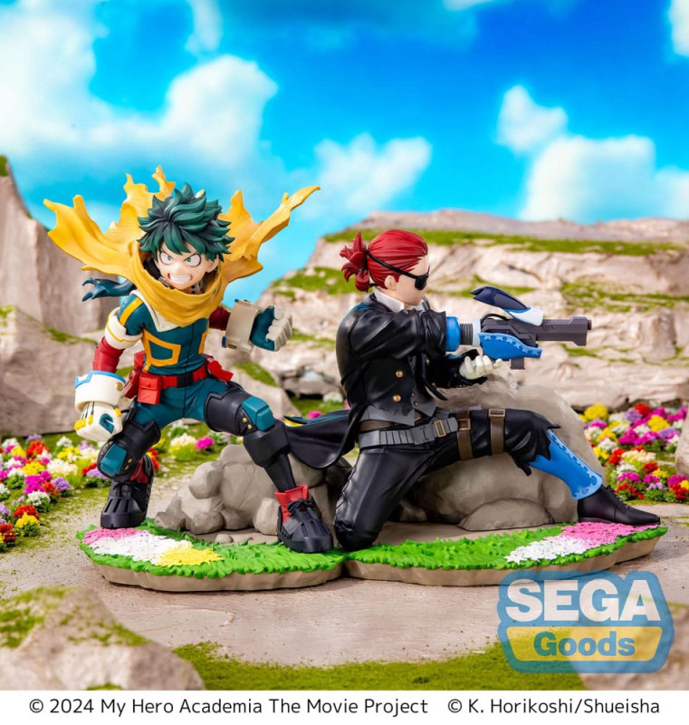 My Hero Academia: You're Next XrossLink PVC Statue Izuku Midoriya 14 cm 5