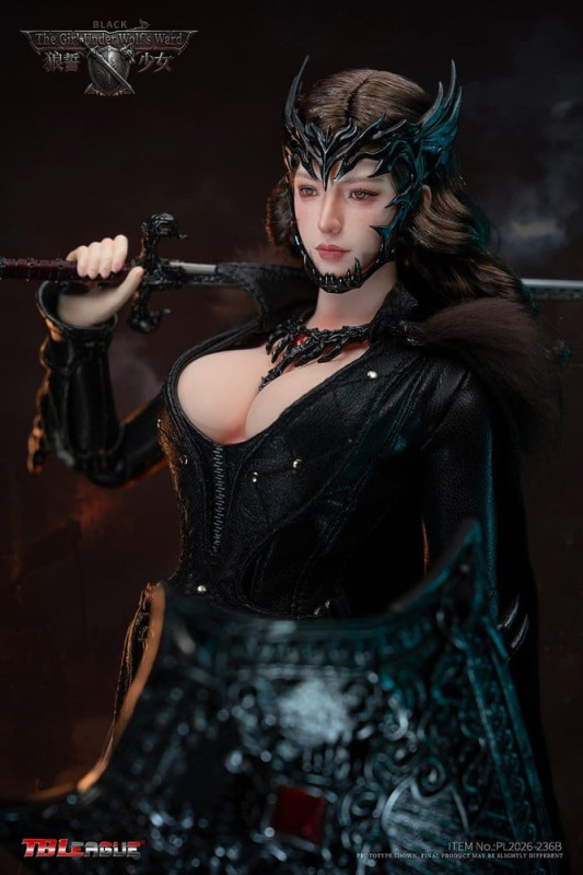 The Girl Under Wolf's Ward Action Figure 1/6 Eleanor (Black) 30 cm 10