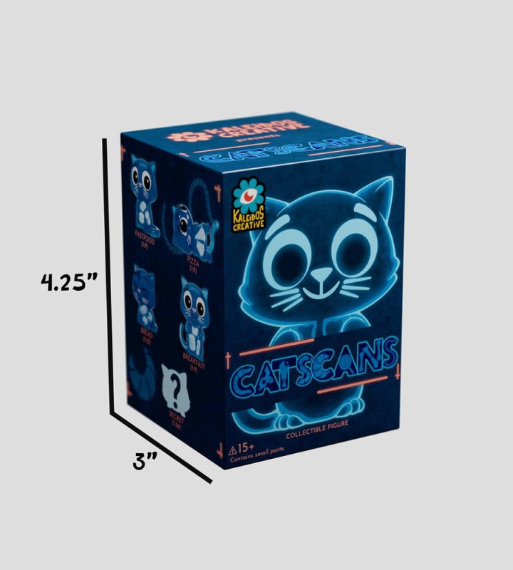 Catscans Mini Figures S1 6 cm Blind Box Display (9) 12