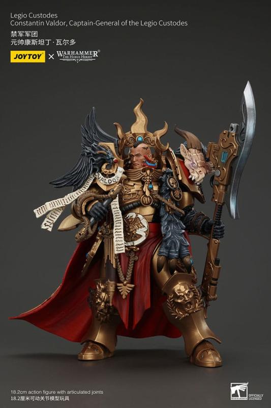 Warhammer The Horus Heresy Actionfigur Legio Custodes Constantin Valdor Captain-General of the Legio