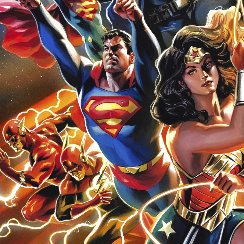 DC Comics Fine Art Print Justice League Unlimited 46 x 61 cm - unframed 2