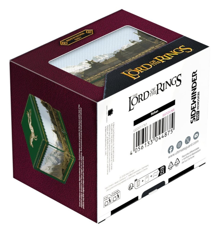 Ultimate Guard Sidewinder 100+ Xenoskin The Lord of the Rings™ "Places of Middle-earth" - Rohan 12