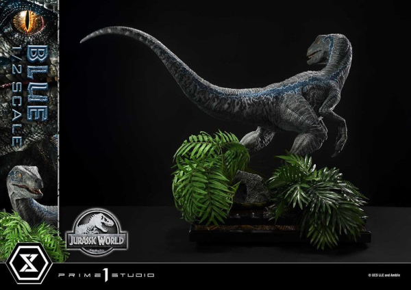 Jurassic World: Fallen Kingdom (Film) Legacy Museum Collection Statue 1/2 Blue 88 cm 6