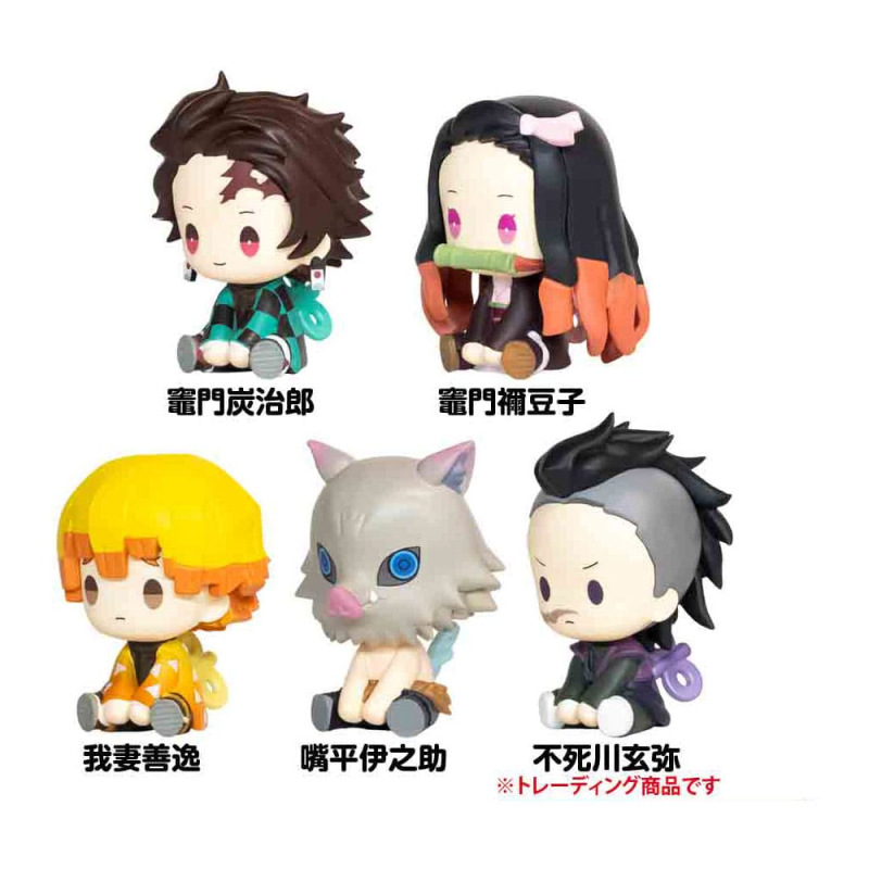 Demon Slayer: Kimetsu no Yaiba Petatto Clockworks PVC Figures Mascot Box Ver. 1 4 cm Blind Box Assor