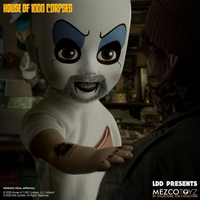 House of 1000 Corpses LDD Presents Doll Captain Spaulding 25 cm 7