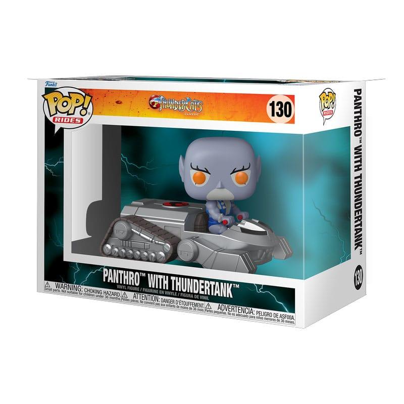 Thundercats POP! Rides Vinyl Figure Panthro with Thundertank 15 cm 1