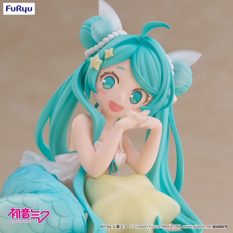 Hatsune Miku Desktop Fairy PVC Statue Hatsune Miku Mermaid princess Ver. 9 cm 4