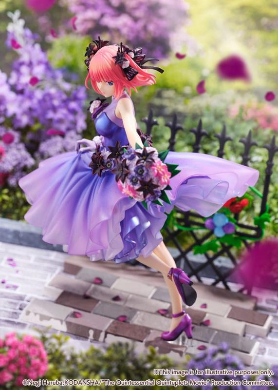 The Quintessential Quintuplets: The Movie PVC Statue 1/7 Nino Nakano Floral Dress Ver. 25 cm