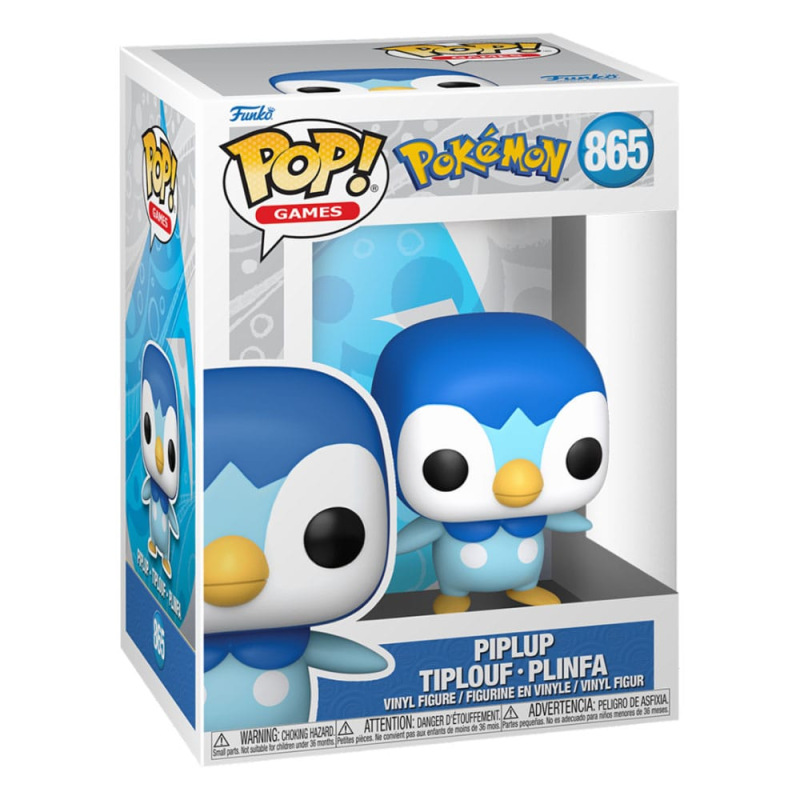 Pokemon POP! Games Vinyl Figure Piplup (EMEA) 9 cm 1
