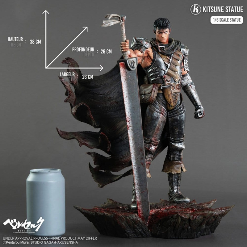 Berserk Statue 1/6 Guts 38 cm 6