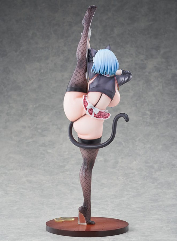 Original Character Statue 1/6 Lewd Girl Y-shaped Balance - Aoi Futatsuki Tapestry Set Edition 38 cm 9