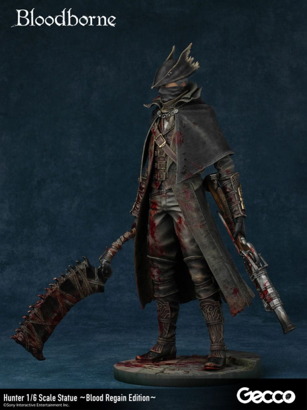 Bloodborne The Old Hunters PVC Statue 1/6 Hunter Blood Regain Edition 32 cm 2