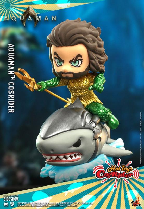 Aquaman: Aquaman 13 cm with Sound & Light Up CosRider Mini Figure - Hot Toys