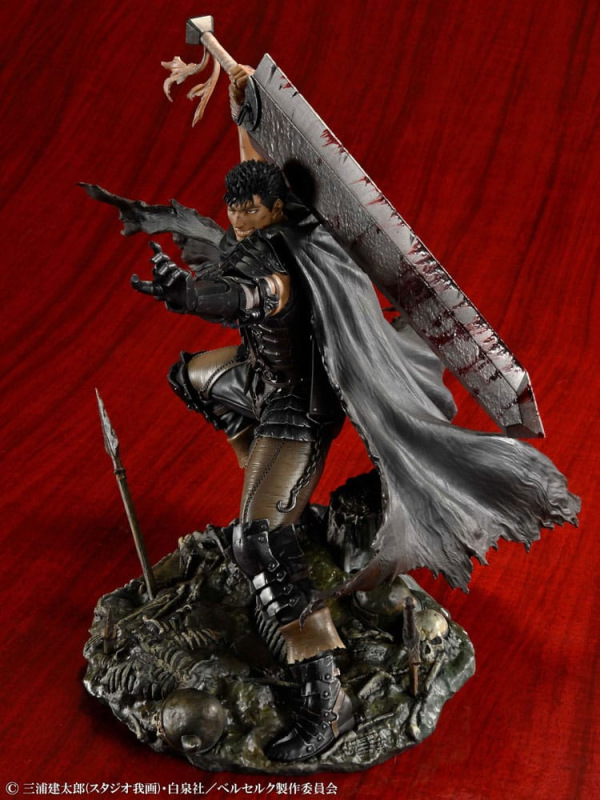 Berserk PVC Statue 1/7 Guts Black Swordsman Ver. 26 cm 10