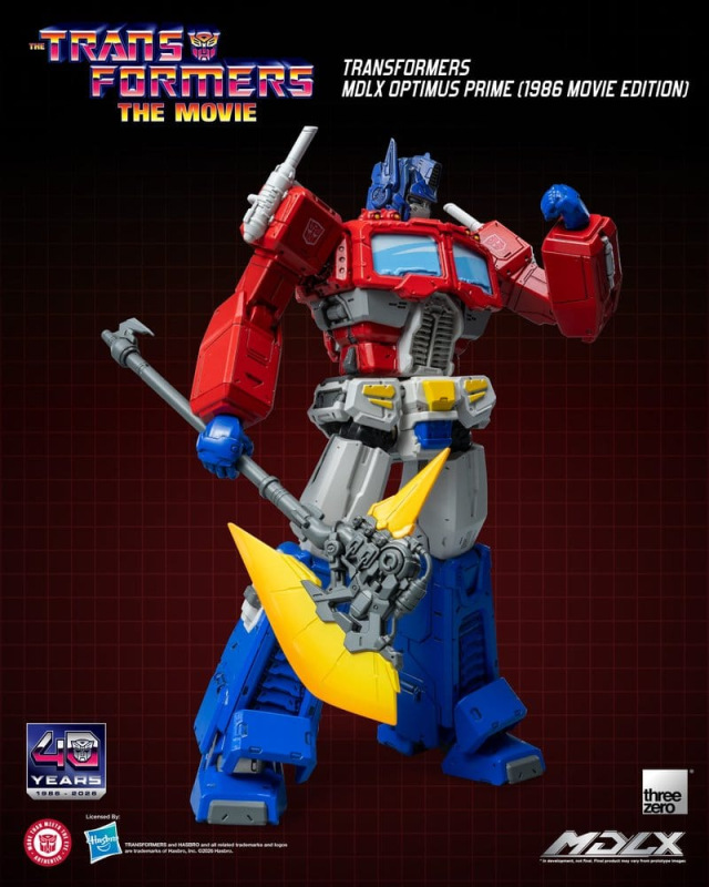 Transformers MDLX Action Figure Optimus Prime (1986 Movie Edition) 18 cm 4