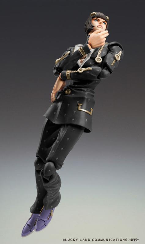 JoJo's Bizarre Adventure Part6 Stone Ocean Action Figure Chozokado (Bruno Bucciarati Ver. Black) 15