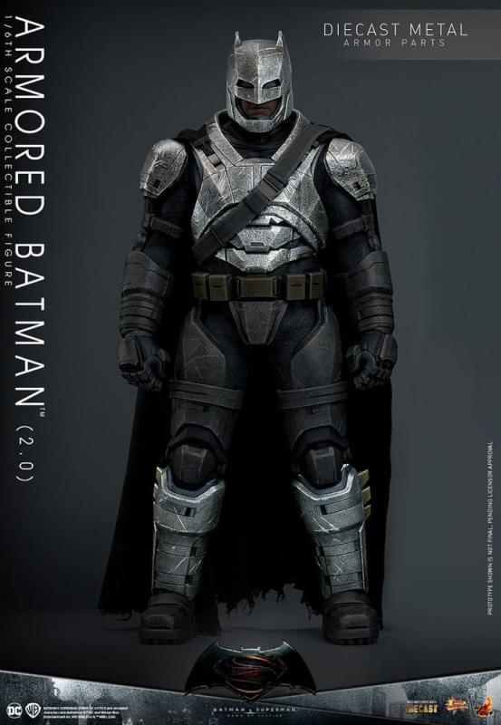 Batman v Superman: Dawn of Justice Movie Masterpiece Action Figure 1/6 Armored Batman 2.0 33 cm