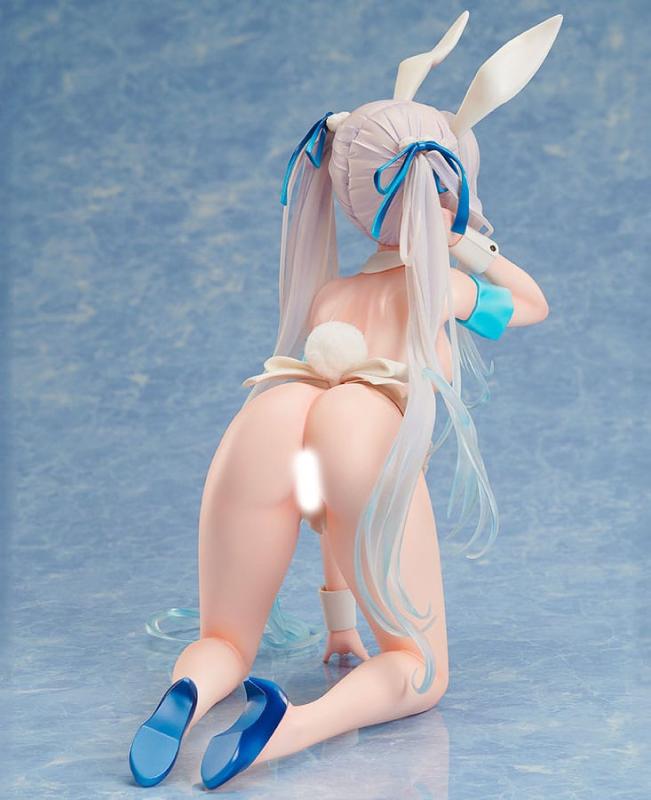 Original Character by DSmile Bunny Series Statue 1/4 Chris Aqua Blue Bare Leg Ver. 24 cm