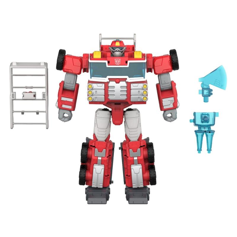 Transformers Age of the Primes Voyager Class Action Figure Rescue Bot Heatwave 18 cm 4