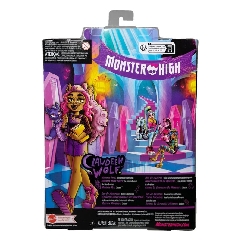 Monster High Doll Clawdeen Wolf 25 cm