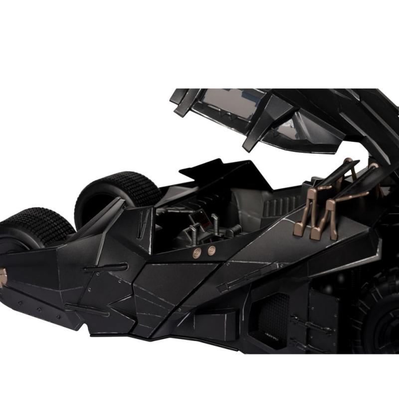 DC Multiverse Vehicle Tumbler with Lucuis Fox (The Dark Knight) (Gold Label)