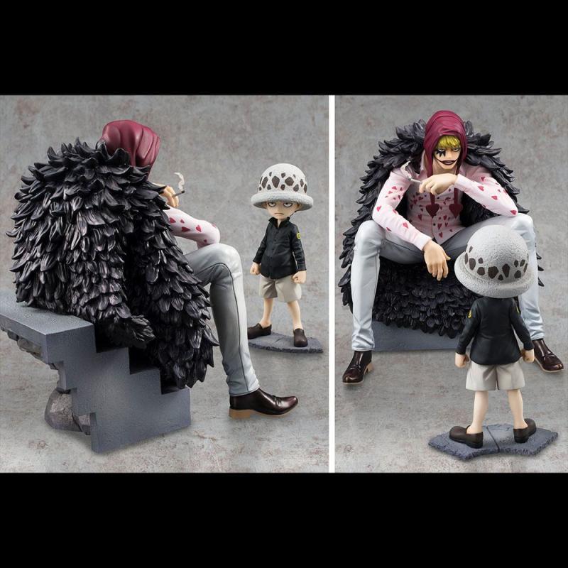 One Piece Excellent Model Limited P.O.P PVC Statue Corazon & Law Limited Edition 17 cm