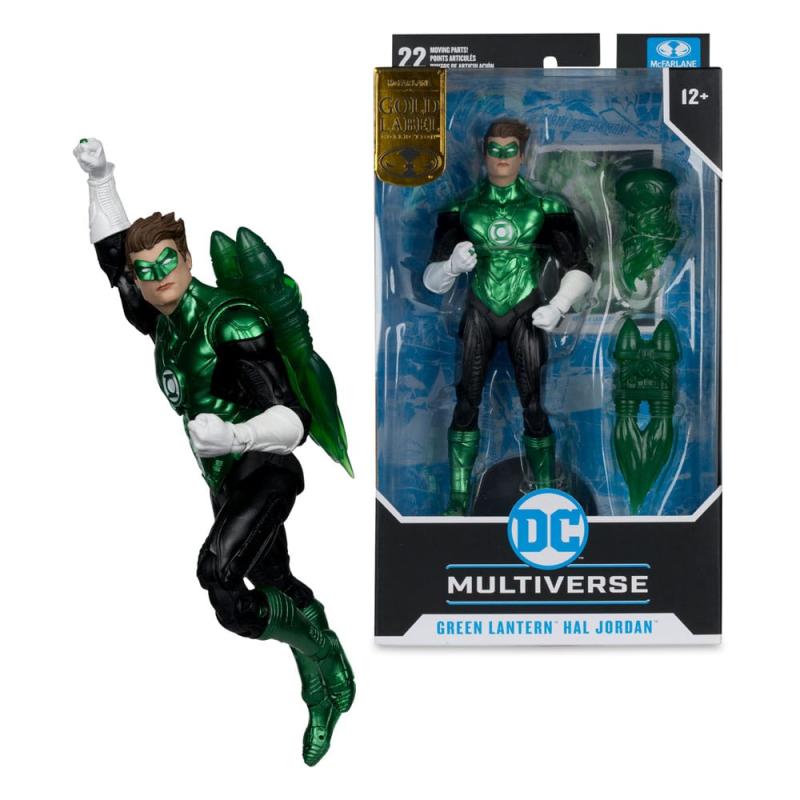 DC Multiverse Action Figure Green Lantern (Hal Jordan) (Green Lanterns) (Gold Label) 18 cm