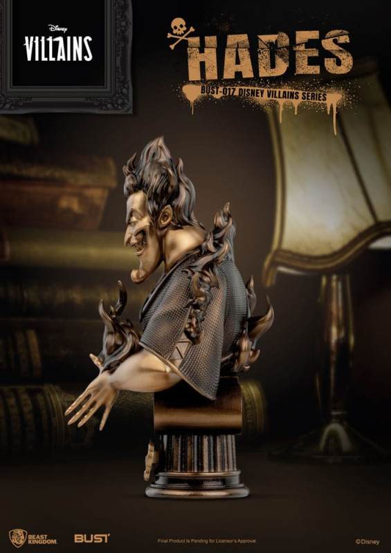 Disney Villains Series PVC Bust Hades 16 cm 2