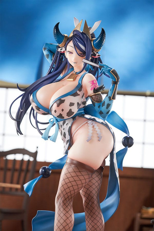 Vanistine Fantasy Statue 1/6 Aurora Kunoichi Outfit Ver. Tapestry Set Edition 30 cm 2