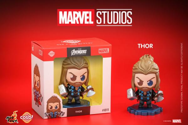 Avengers: Endgame Cosbi Mini Figure Thor 8 cm 2