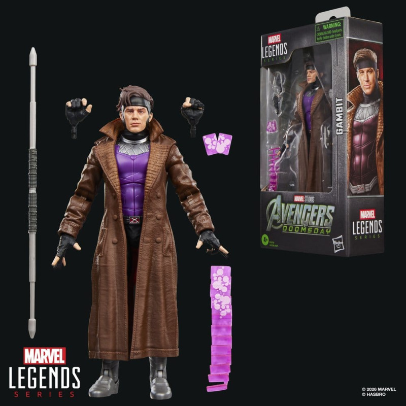Avengers: Doomsday Marvel Legends Action Figure Gambit 15 cm 1