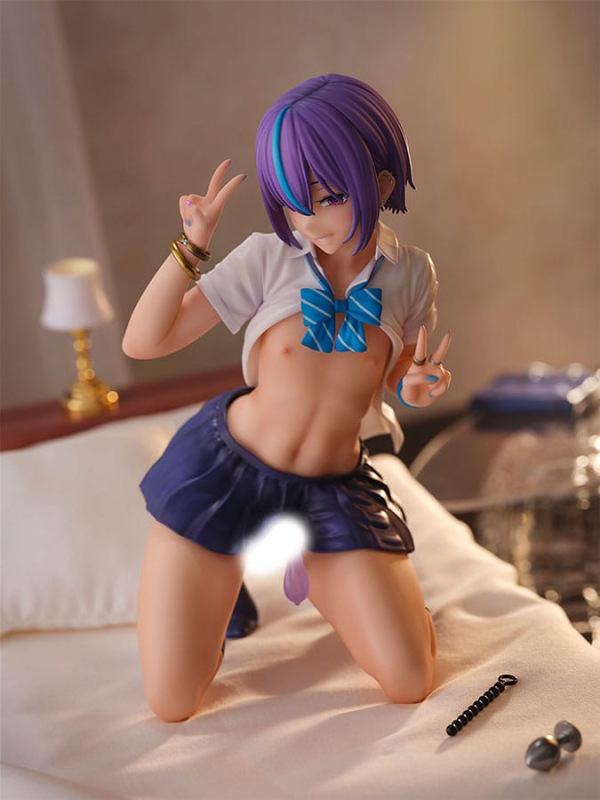 Original Character Okane ga Daisuki Series Statue 1/6 Toa-kun Illustration by meme50 19 cm 4