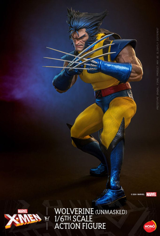 Marvel X-Men Action Figure 1/6 Wolverine (Unmasked) 28 cm 6