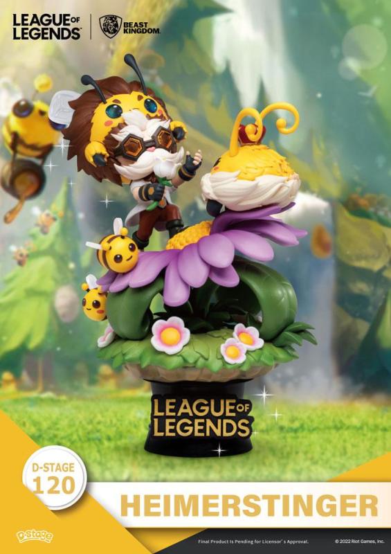 League of Legends D-Stage PVC Diorama Set Nunu & Beelump & Heimerstinger 16 cm 8