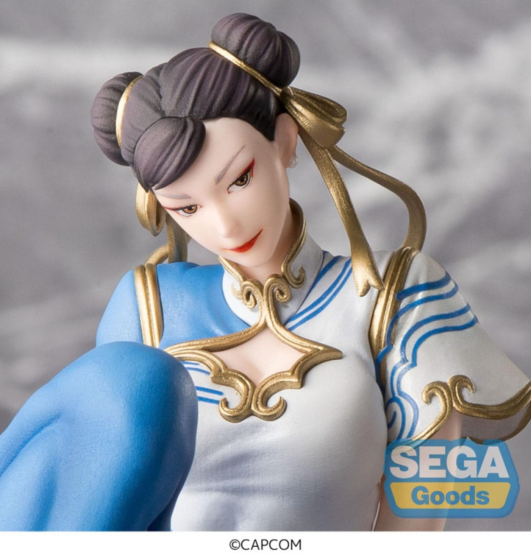 Street Fighter 6 PM Perching PVC Statue Chun-Li 14 cm 1