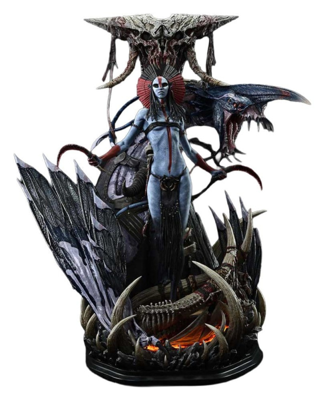 Avatar: Fire and Ash (Film) Real Elite Masterline Series Statue 1/4 Varang & Nightwraith Avatar Lega