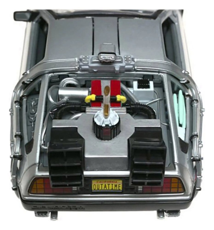 Back to the Future II Diecast Model 1/24 ´81 DeLorean LK Coupe 18 cm 4