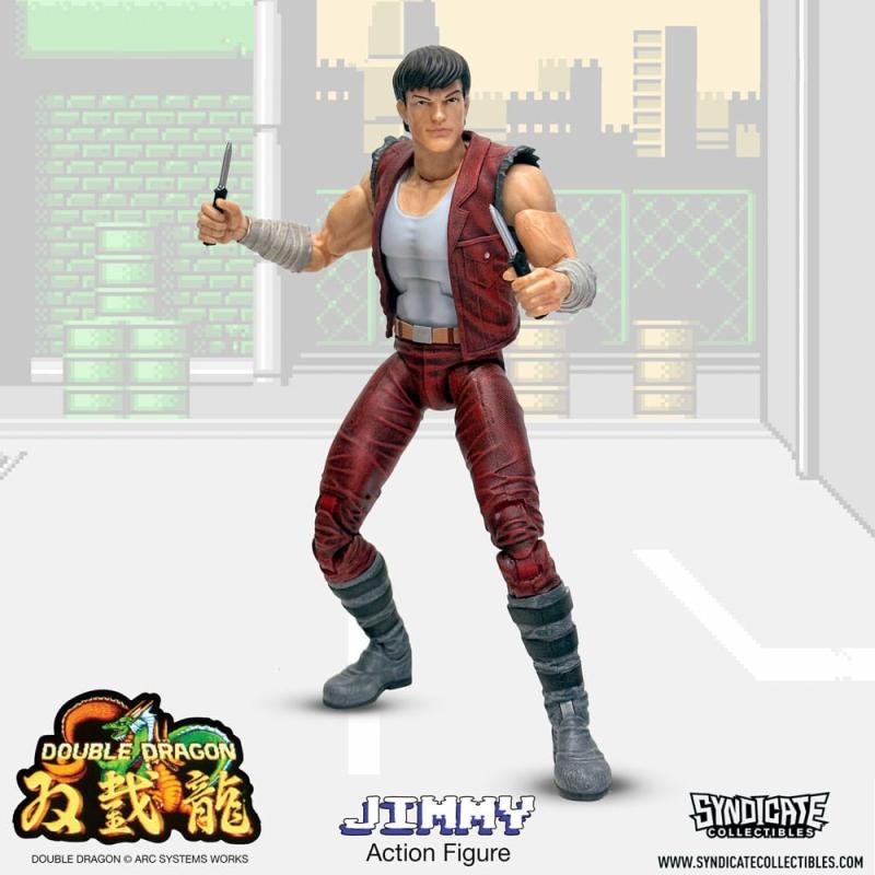 Double Dragon Deluxe Action Figure 1/12 Jimmy 18 cm