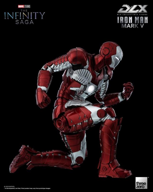 Infinity Saga DLX Action Figure 1/12 Iron Man Mark 5 17 cm