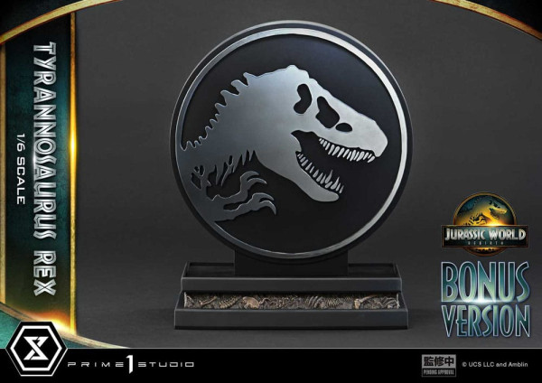 Jurassic World Rebirth Legacy Museum Collection Statue 1/6 Tyrannosaurus Rex Bonus Version 94 cm 3
