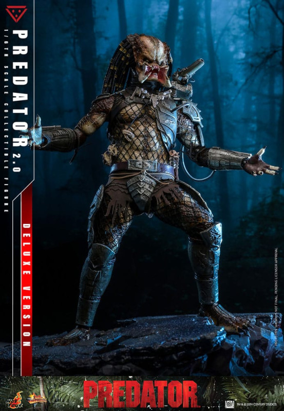 Predator Movie Masterpiece Action Figure 1/6 Predator (2.0) Deluxe Version 34 cm 8