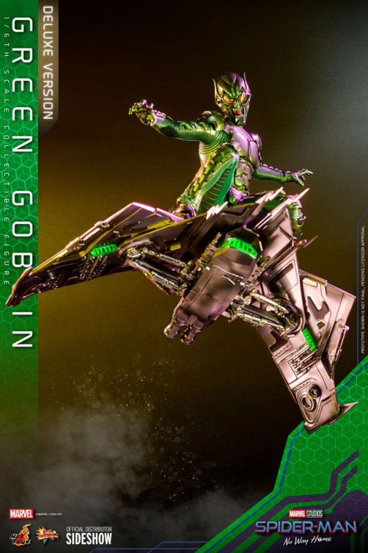 Spider-Man: No Way Home Movie Masterpiece Action Figure 1/6 Green Goblin (Deluxe Version) 30 cm 9
