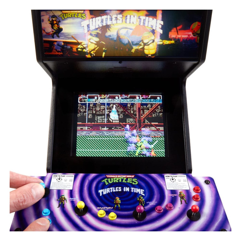 Teenage Mutant Ninja Turtles Quarter Arcade Machine Turtles In Time 44 cm 6