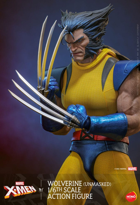 Marvel X-Men Action Figure 1/6 Wolverine (Unmasked) 28 cm 9
