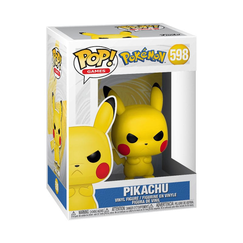 Pokémon POP! Games Vinyl Figure Grumpy Pikachu 9 cm 1