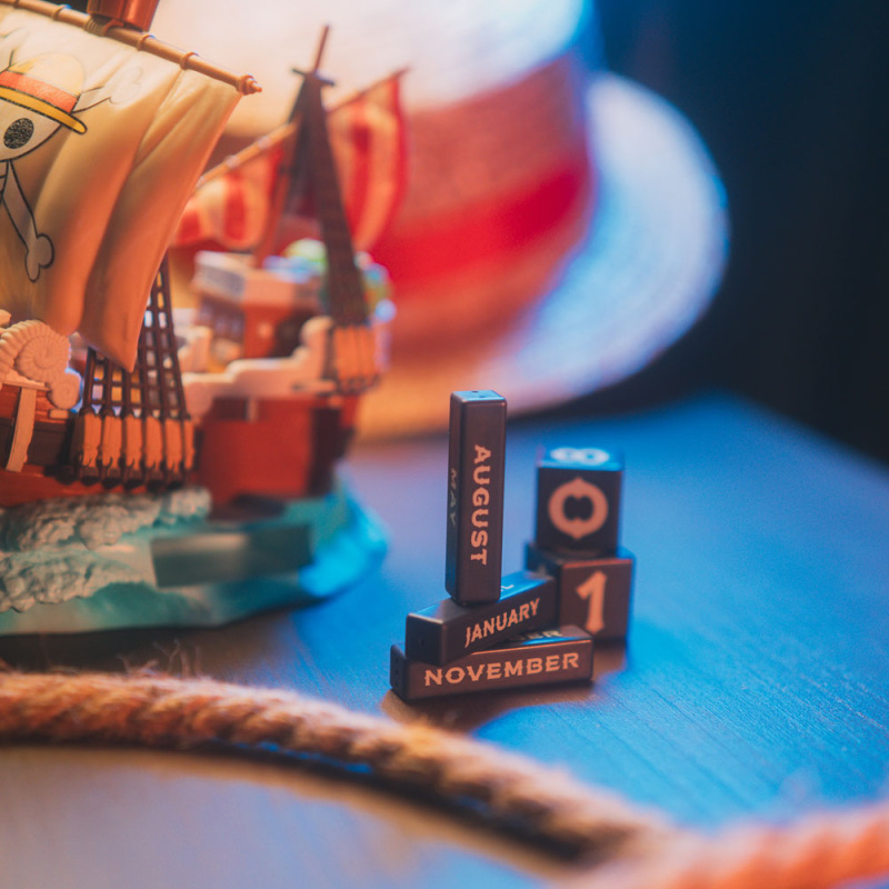 One Piece 3D perpetual Calendar Going Merry 3