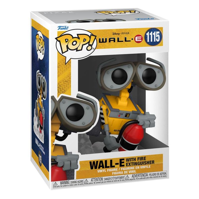 Wall-E POP! Movies Vinyl Figure Wall-E w/Fire Extinguisher 9 cm 1