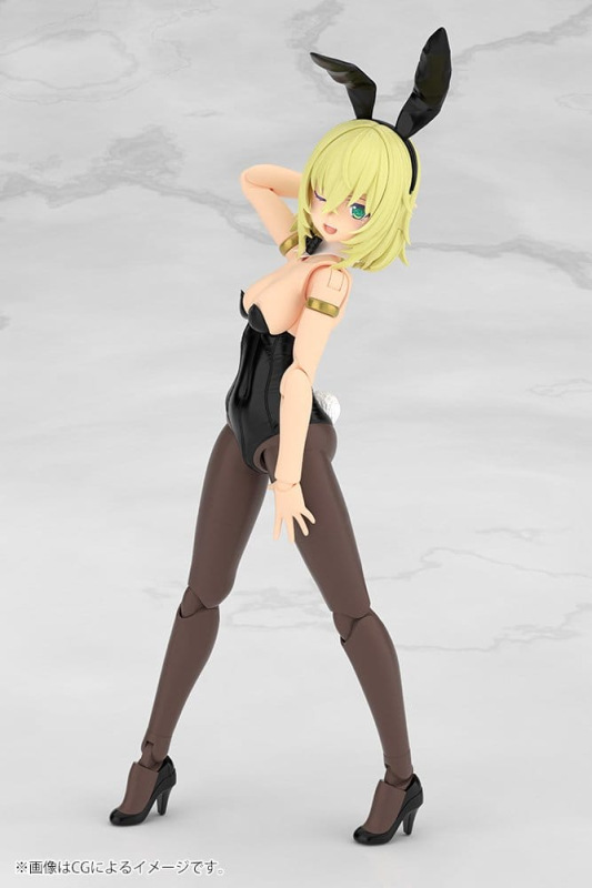 Frame Arms Girl Plastic Model Durga Bunny Style 18 cm 9
